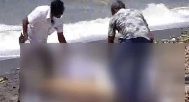 කාකදූපත වෙරළ තීරයේ නාදුනන මළ සිරුරක්